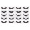 20Pcs Nose Wax Hair Removers Beard Shaped Stickers 3
