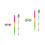 2 Sets Pinata Props Blinder And Colorful Knocking Stick For Party 6