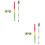 2 Sets Pinata Props Blinder And Colorful Knocking Stick For Party 8