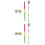 2 Sets Pinata Props Blinder And Colorful Knocking Stick For Party 7