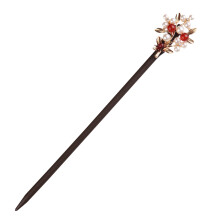 2 Pcs Wood Hair Stick Chinese Costume Hair Fork Accessory