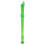 2Pcs 8 Hole ABS Transparent Soprano Recorder Flute Green 1