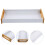 1Aluminium Bamboe Organizer Dienblad Met Handvat Voor Thuis 4