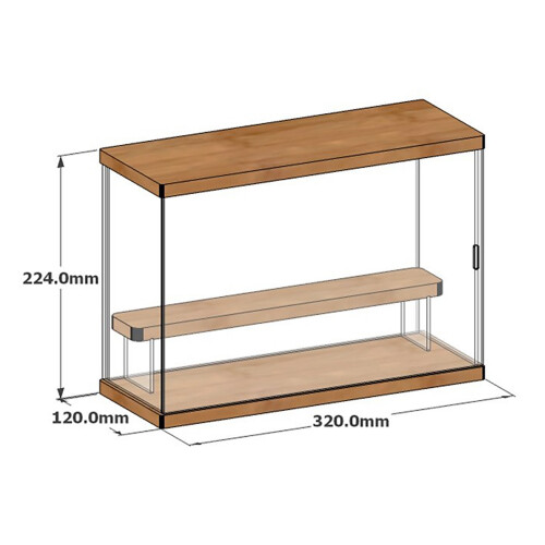 Acryl-Sammelfiguren Blind Box Display Case 32x12x22,4 cm 1