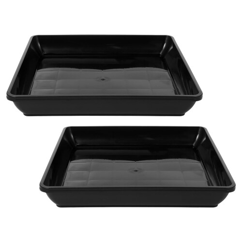 6Pièces Soucoupes PP Pour Plantes, Résistantes Anti- 2