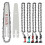 5PCS 6" Mini Chainsaw Chain & 2 Replacement Bars for Cordless Portable Electric Tools 2