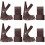 4 Sets Sheath Cover Outdoor Protector 5