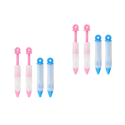 8 Pcs Silicone Multifunctional Chocolate Cake Decorating Pen 2