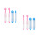 8 Pcs Silicone Multifunctional Chocolate Cake Decorating Pen 8