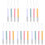 20 Pcs Ink Blending Brushes For Cards Making And Diy Crafting 2