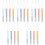 20 Pcs Ink Blending Brushes For Cards Making And Diy Crafting 3