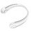Nackenventilator Mini USB-aufladbar klingenlos weiß 14
