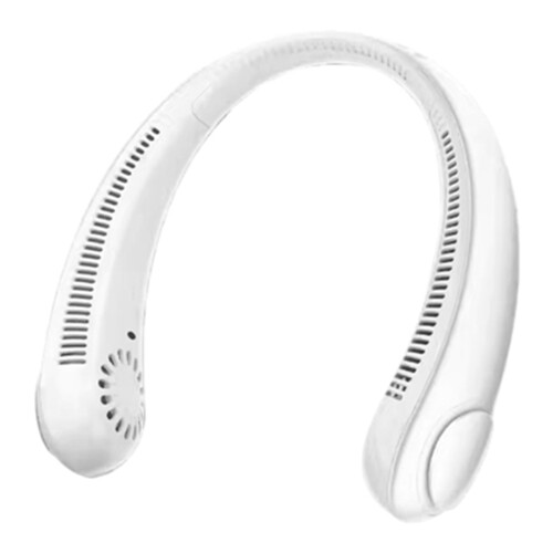Nackenventilator Mini USB-aufladbar klingenlos weiß 1
