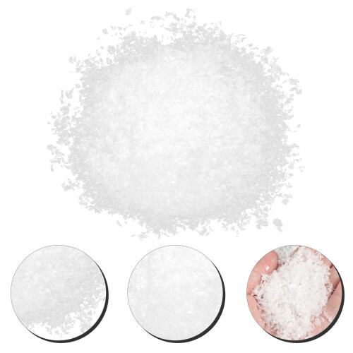 2 beutel festivalschnee aus kunstschneepulver mit 2