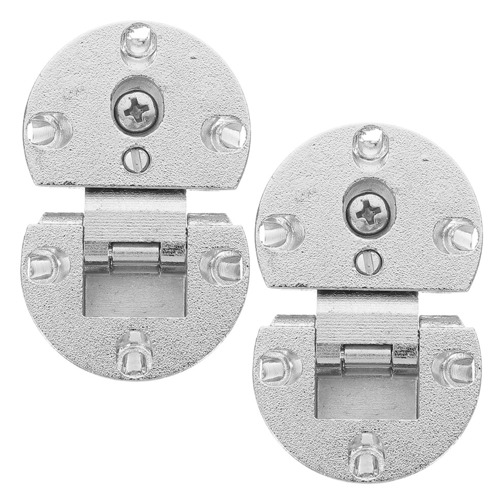 8 Pcs 90 Degree Adjustable Flap Lid Hinges For Furniture Cabinet Door 033163354741