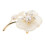 1St Schelp Parelk Broche Delicate Modieuze Corsage 5