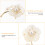 1St Schelp Parelk Broche Delicate Modieuze Corsage 9