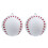 2St Party Kugeln Geburtstags Baseball Farben 2