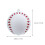 2St Party Kugeln Geburtstags Baseball Farben 7