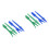4 Sets Plastic Garden Seedlings Dibber Transplanting Tool 7