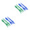 4 Sets Plastic Garden Seedlings Dibber Transplanting Tool 3