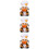 3Stk Herbstelf Tischdekoration 10