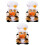 3Stk Herbstelf Tischdekoration 5