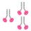 3 Sets Wear-Resistant Replaceable Bike Stabilizers For Children 9