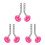3 Sets Wear-Resistant Replaceable Bike Stabilizers For Children 7