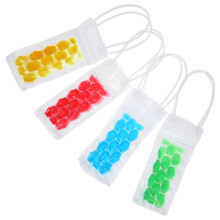 4 pvc kühlbeutel doppelseitig für bar party zubehör farbe zufällig