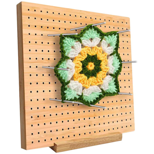 Blocking Board Square For Crochet Projects And Sewing Crafting Accessories
