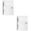 2 Sets Loose Leaf Binder Cover With Ruler 8