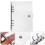 2 Sets Loose Leaf Binder Cover With Ruler 11