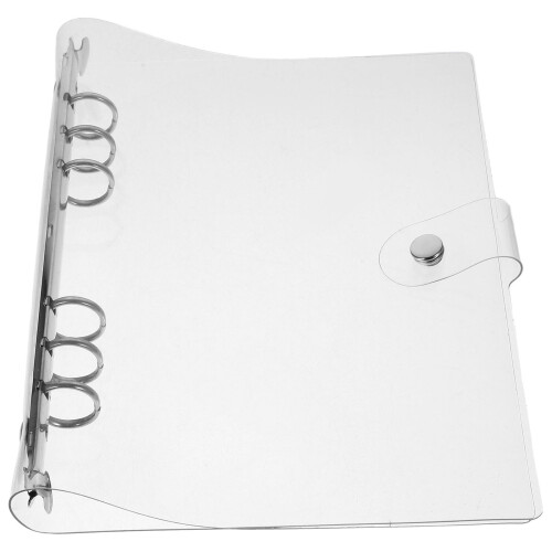2 Sets Loose Leaf Binder Cover With Ruler 2