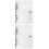 2 Sets Loose Leaf Binder Cover With Ruler 7