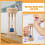 2Pcs Toothbrush Sand Timer 2 Minute For Teeth Brushing Portable Clock 9