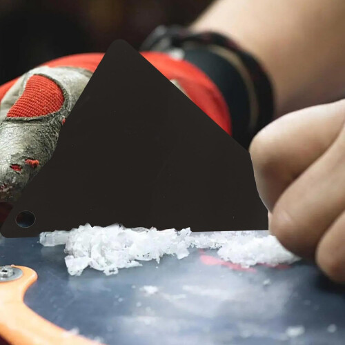 Acrylic Scraper Ski and Snowboard Tool Triangular Wax Scraper Adjustment Ski Kit for Skiing and Snowboarding 1