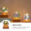 1Pc Creative Desktop Atmosphere Lamp Romantic Projection Light 10