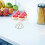 Round Cake Stand Ceramic Dessert Plate For Wedding Party Display 5
