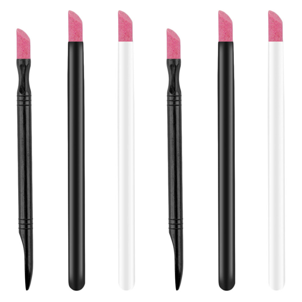 Totority 6Pcs Nail Polish Pens One End Dead Skin Remove Practical Repair