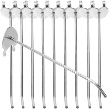 10pcs heavy duty stainless steel pegboard hooks for home garage