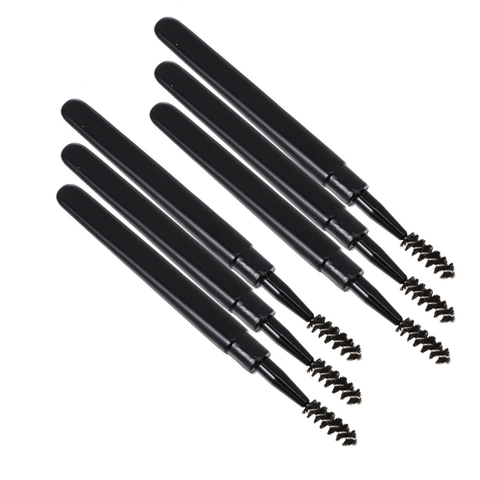 Aboofan 12 Pcs Eyelash Brush With Lid Mascara Applicator Makeup Tool