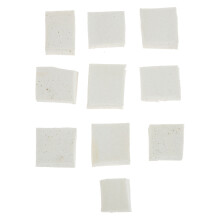 Unbranded 10 Pcs Eraser Sponge Erhu Noise Pad Sound Dampener Softener