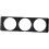 Triple Gauge Holder Panel For 52mm Instruments 3 Gauge Dash Mount Vehicle Gauge Panel Space Saving 5