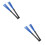2Pcs Retractable Telescopic Drum Brushes For Jazz Rock Blue 6