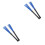 2Pcs Retractable Telescopic Drum Brushes For Jazz Rock Blue 3