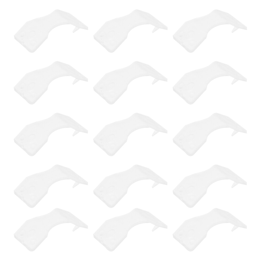 Vaguelly Bandage Clips Plastic 50Pcs 0.98X0.28x0.24in