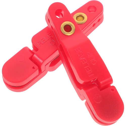 8Pcs Durable Red Planer Board Release Clips with Heavy Tension Buckle