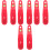 8Pcs Durable Red Planer Board Release Clips with Heavy Tension Buckle 5