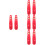 8Pcs Durable Red Planer Board Release Clips with Heavy Tension Buckle 8
